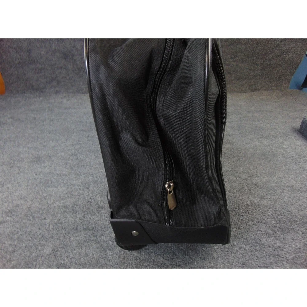 Protege Rolling Underseat Bag Mens Black Solid Travel Carry On Luggage 7117010